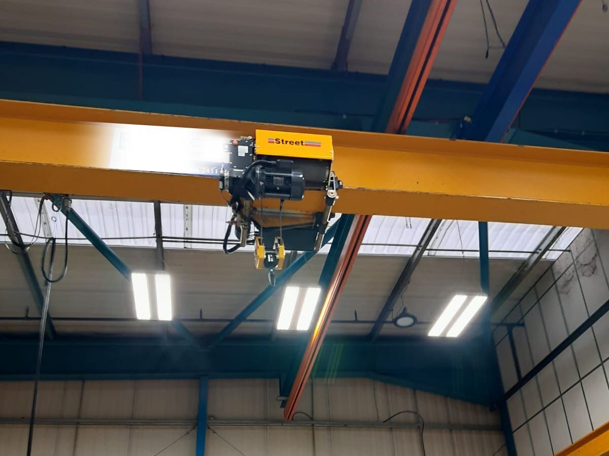 10T Crane Hoist Installation in Huddersfield by Gillott Engineering